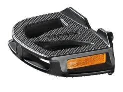Ergotec EP-1 Pedal Mit Reflektoren Schwarz