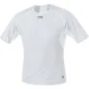 Gore Base Layer WS Shirt, Grau/weiss -Fahrradzubehör Geschäft gore base layer ws shirt grau weiss