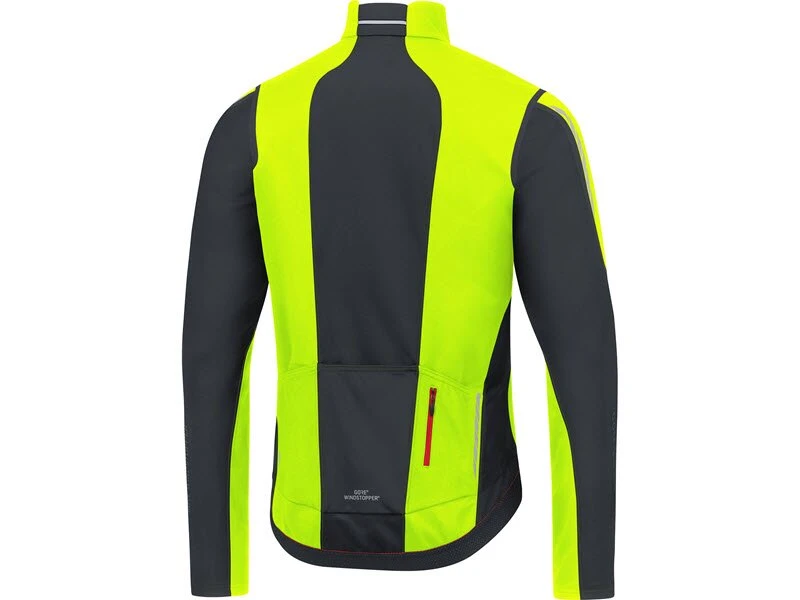 Gore Oxygen GWS Jacke, Neongelb/schwarz 4 Gore Oxygen GWS Jacke, Neongelb/schwarz – Bild 2