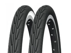 Michelin Fahrradreifen City´J Schwarz/weiß