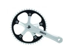 Shimano FC-M985 Kettenblatt, Groß -Fahrradzubehör Geschäft mighty single speed kurbelgarnitur silber