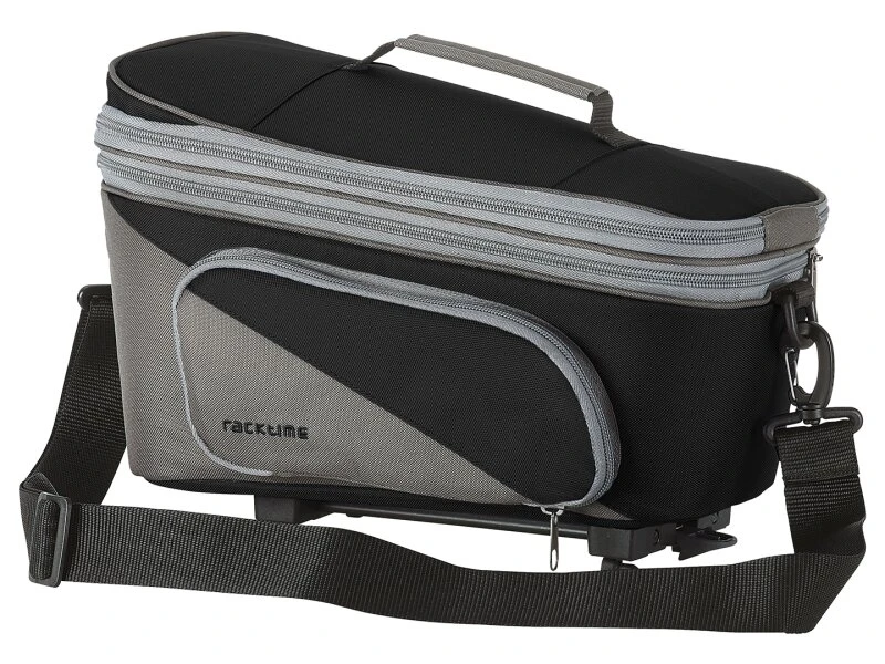 Racktime, Gepäckträgertaschen, Talis Plus, Eco, Farbe: Carbon Schwarz/steingrau, 3 Racktime, Gepäckträgertaschen, Talis Plus, Eco, Farbe: Carbon Schwarz/steingrau,