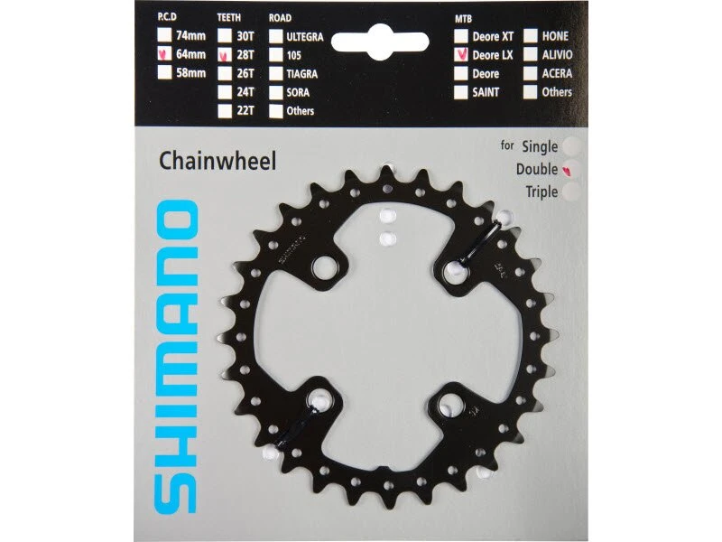 Shimano FC-M675-10 SLX Kettenblatt, 2x10fach 4 Shimano FC-M675-10 SLX Kettenblatt, 2x10fach – Bild 2