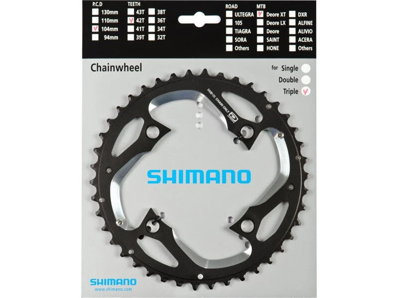 Shimano FC-M770/M771/780 Kettenblätter 10-fach 4 Shimano FC-M770/M771/780 Kettenblätter 10-fach – Bild 2