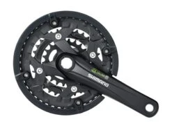 Shimano FC-T4010 Kurbel Octalink 9-fach Schwarz