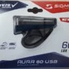 Sigma Aura 60 USB Frontleuchte 1 Sigma Aura 60 USB Frontleuchte -Fahrradzubehör Geschäft sigma aura 60 usb frontleuchte